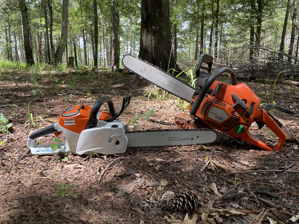 Battery-Powered & Gas Chainsaw