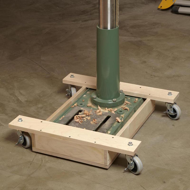 Mobile Base Drill Press
