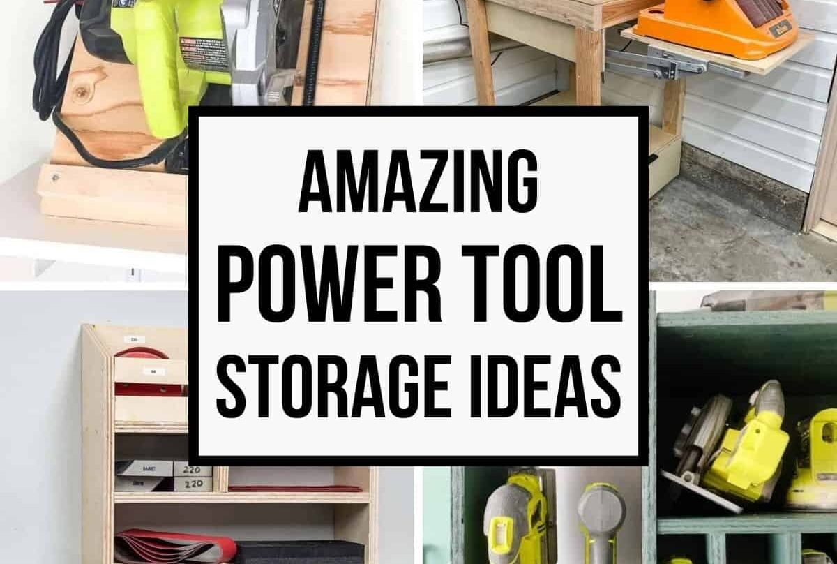 Corded Power Tool Storage Ideas